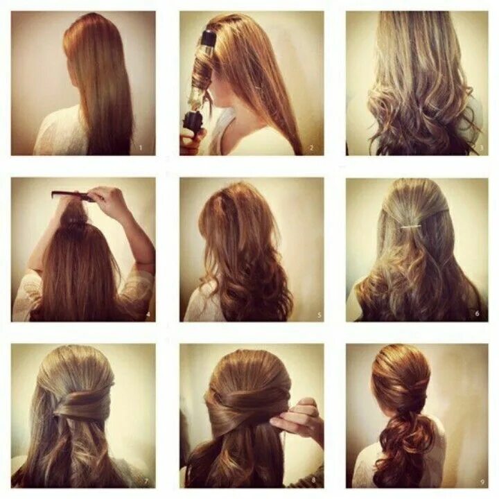 Красивые прически делаем сами Adele style Hair styles, Long hair styles, Hair inspiration