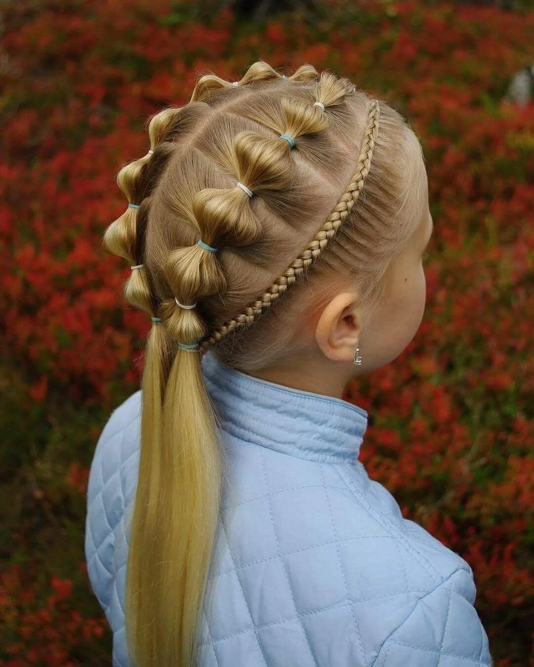 Красивые прически детям 7 лет Pin by April Scallio on Trenzas Baby girl hair, Little girl hairstyles, Hair sty