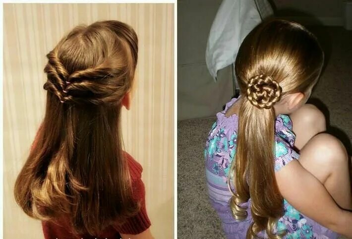 Красивые прически девочек руками Pin by Irina Ivanchenko on Прически для девочек Hair styles, Homemade hair dye, 