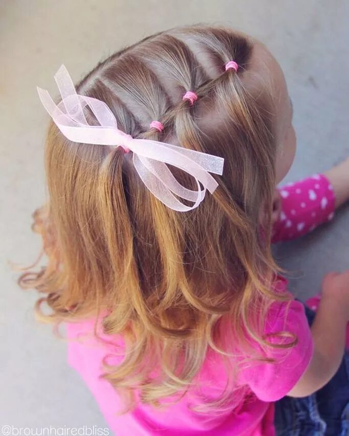 Красивые прически девочке 2 года Épinglé sur Hairstyles