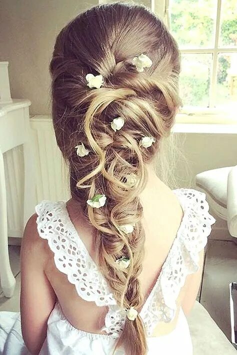 Красивые прически девочке на свадьбу 10 популярных идей на тему "cute flower girl dresses" для вдохновения