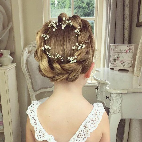Красивые прически девочке видео Новости Sweet hairstyles, Girls updo, Girl hairstyles