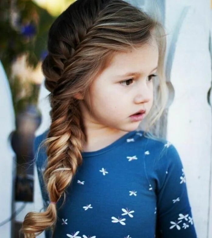 Красивые прически для детей девочек 7 лет Épinglé sur Tresses