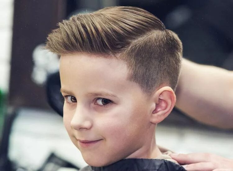 Красивые прически для детей мальчики How To Cut Boys Hair: Layered & Blended Haircut Styles For 2024 Kids hair cuts, 