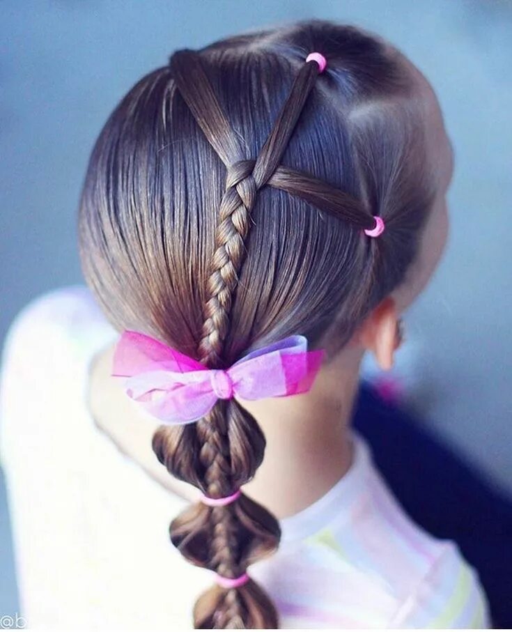 Красивые прически для девочек пинтерест Pin by britni bowles on Peinados niñas Girly hairstyles, Little girl hairstyles,