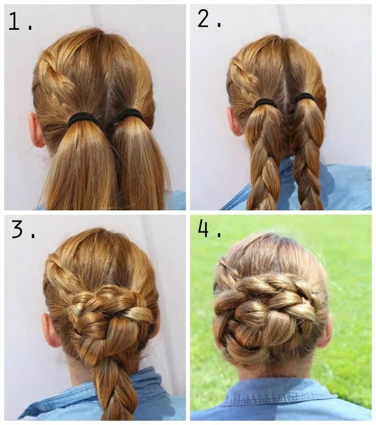 Красивые прически для девочек пошагово Пин на доске Hairstyles