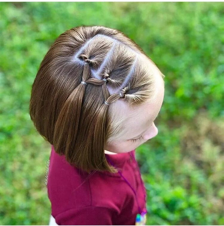 Красивые прически для девочек стрижка Pin by Lily Espinoza on hair Valentines hairstyles, Baby hairstyles, Hair styles