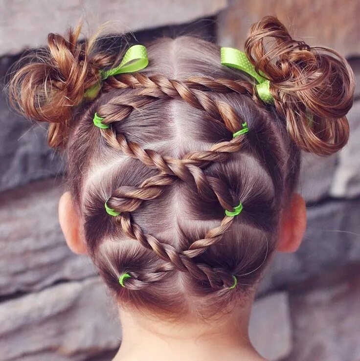 Красивые прически для девочки картинки Pin on NewayLook