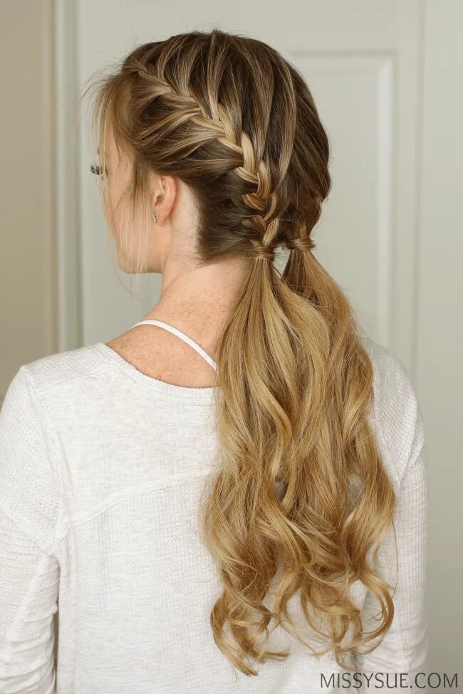 Красивые прически для дома 3 Easy Gym Hairstyles MISSY SUE in 2023 Long hair styles, Hairstyle, French brai