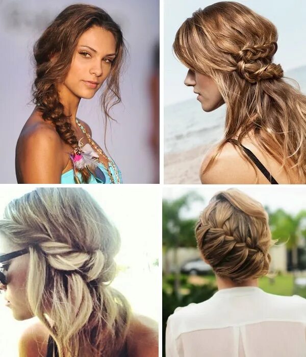 Красивые прически для лета Пляжные прически 2014 Hair Self - профессиональная косметика для волос ВКонтакте