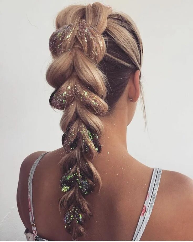 Красивые прически для лета Double Dutch Braid ghd hairstyle tutorial Festival hair, Wedding hairstyles, Lon