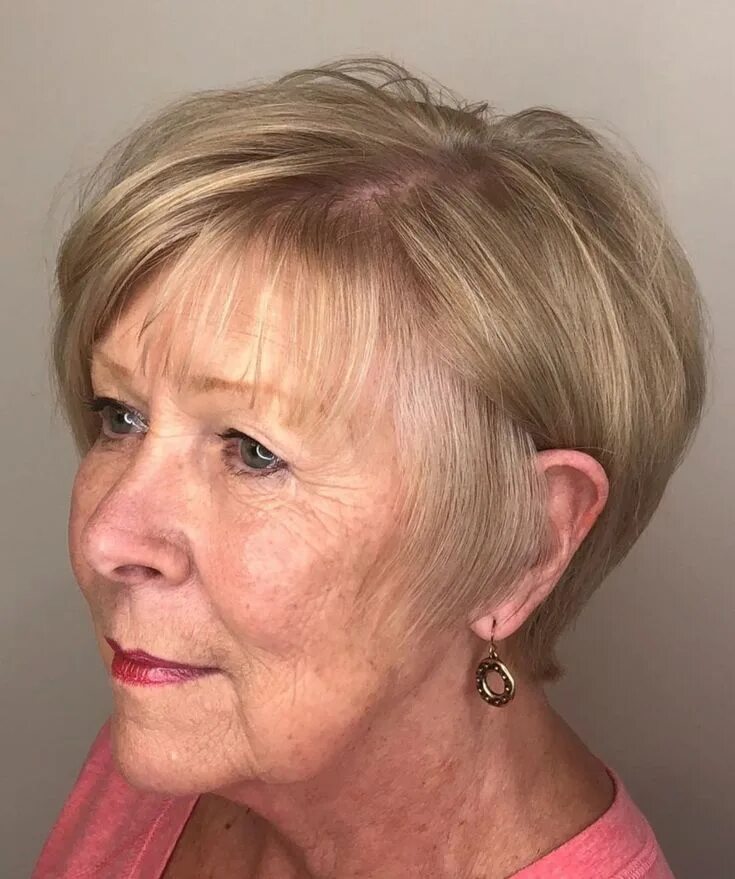Красивые прически для пожилых женщин 60 Hairstyles and Haircuts for Women Over 70 to Rock in 2024 Cool hairstyles, Sh
