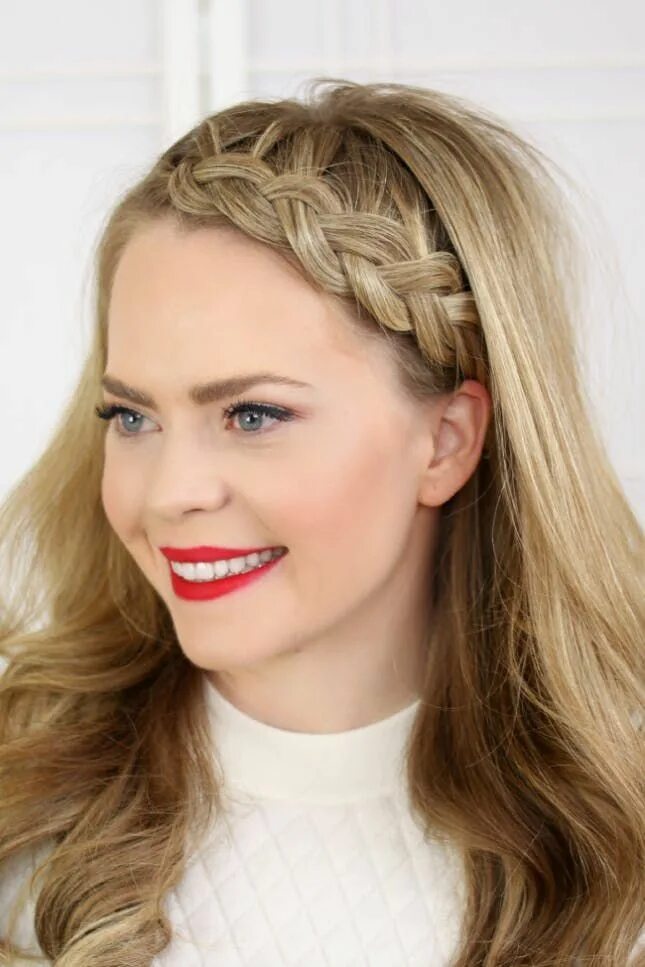 Красивые прически для взрослых 17 Ways to Make a Headband With Your Own Hair French braid hairstyles, Braided h