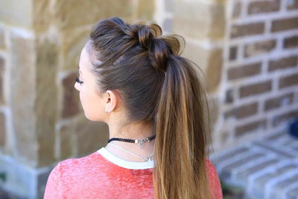 Красивые прически хвостик девочек Pin on Hair