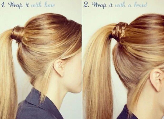 Красивые прически из двух хвостов Pin by StyleCaster Beauty on Braided Hairstyles Long hair styles, Hair day, Hair