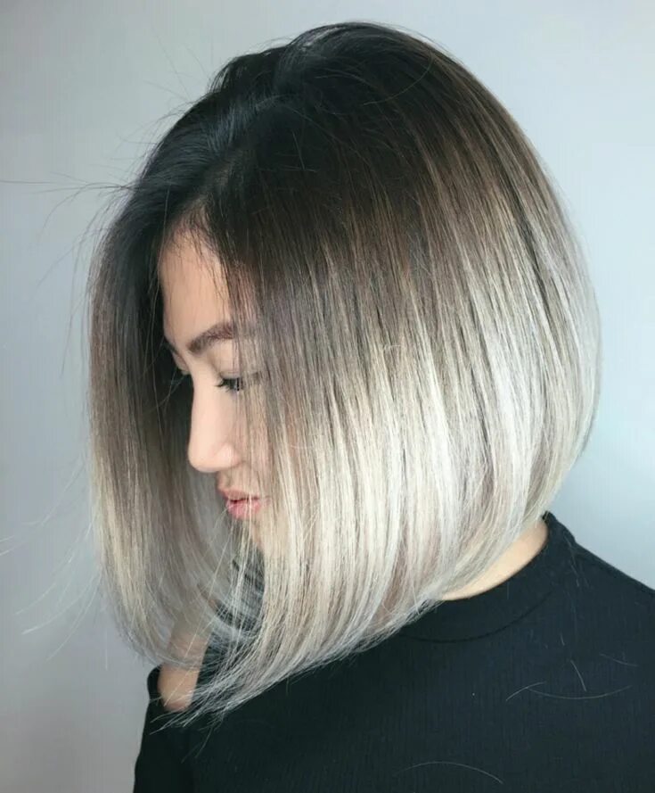 Красивые прически каре с цветом амбре Kurzer Bob: alles über den modernen A-Linie Schnitt - ZENIDEEN Bobs haircuts, Ha