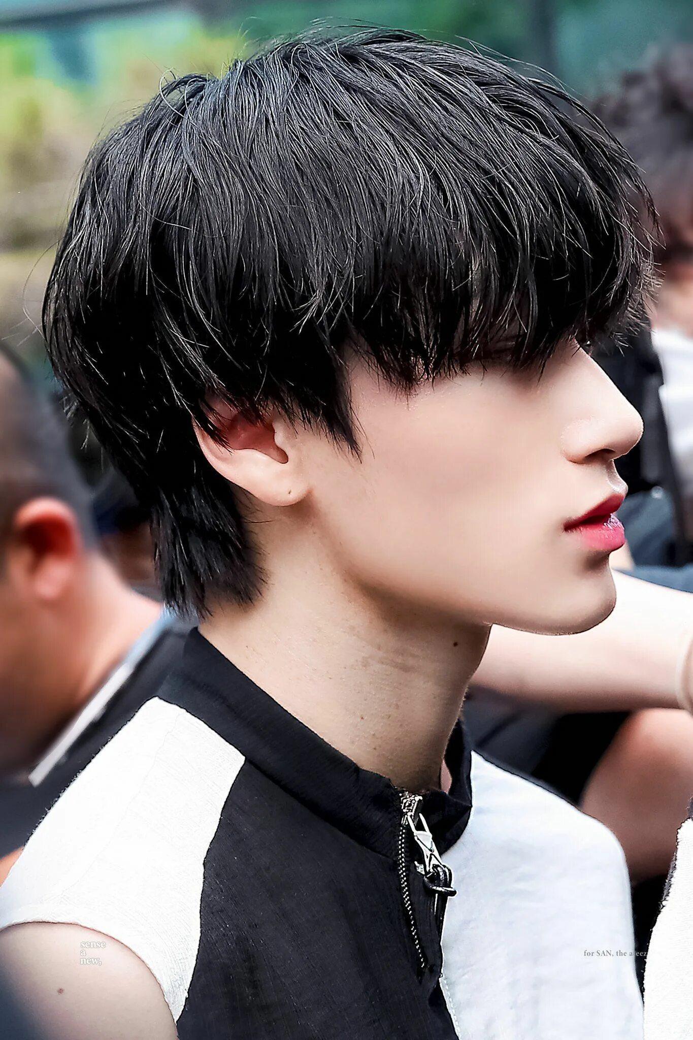 Красивые прически корейцев Pin on SAN (ATEEZ)