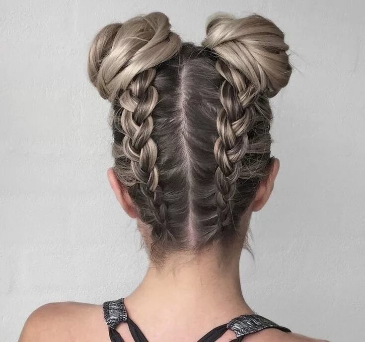Красивые прически косички на средних волос Pin on Hair - Hairstyle
