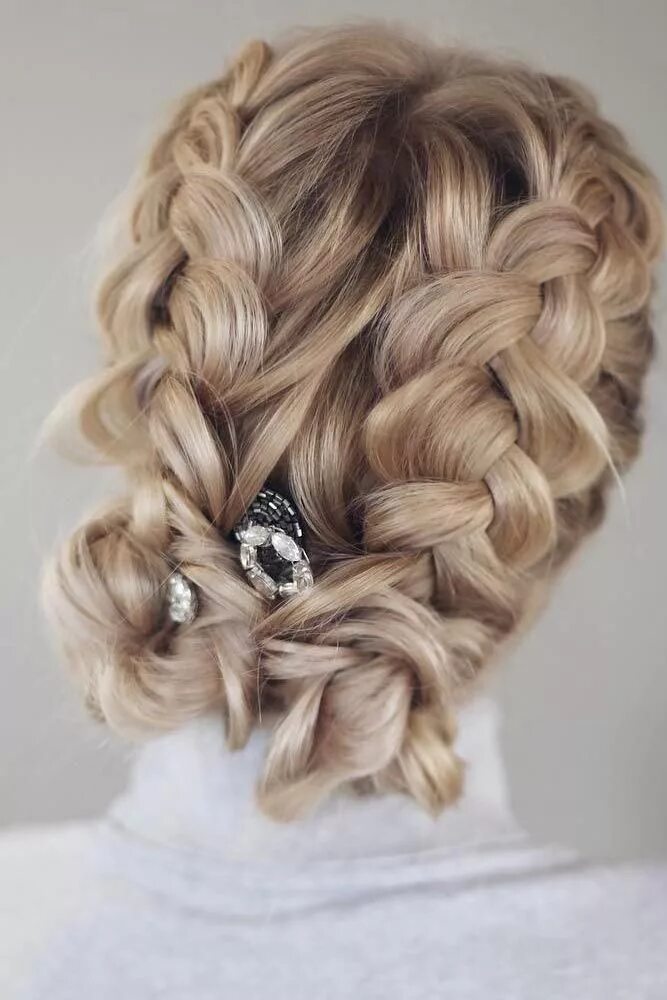 Красивые прически косички на средних волос 70 Amazing Braid Hairstyles For Party And Holidays Cool braid hairstyles, Cool b