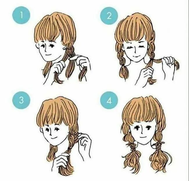 Красивые прически которые может сделать даже ребенок 65 Easy And Cute Hairstyles That Can Be Done In Just A Few Minutes Cute simple h