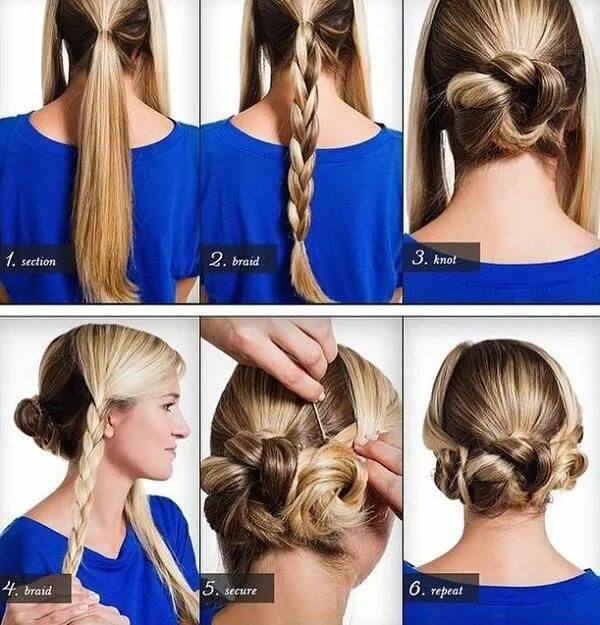 Красивые прически которые можно сделать самой 25 Easy Hairstyles for long hair Cuded Easy hairstyles for long hair, Easy hairs
