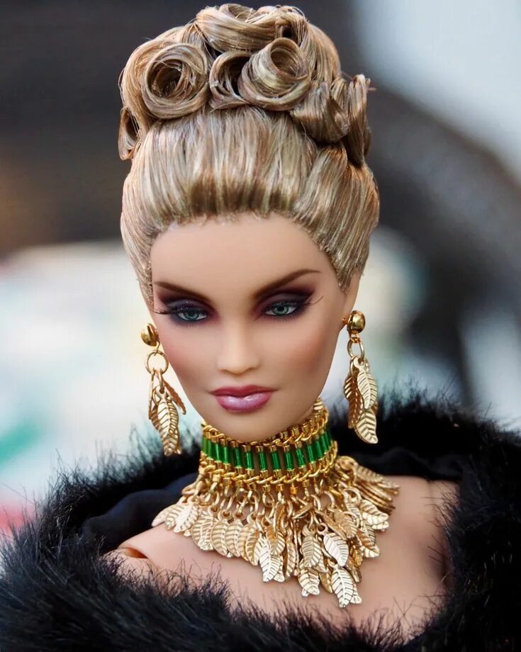 Красивые прически кукле барби Holly , little black dress! Barbie hair, Barbie hairstyle, Dress barbie doll