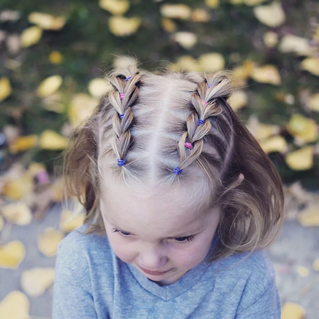 Красивые прически маленьким детям Pin on Hair ideas