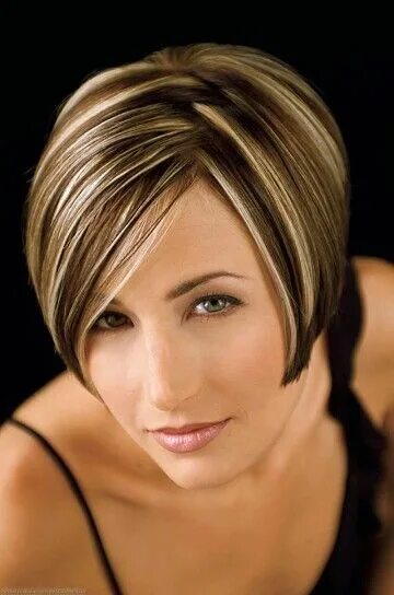 Красивые прически мелирование Pin von ti elfe auf coiffure Frisuren, Bob frisur, Styling kurzes haar