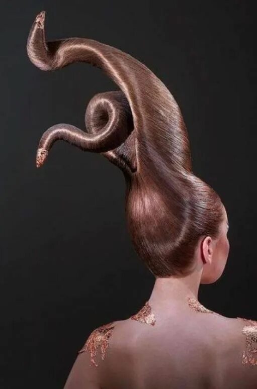 Красивые прически мира 30 Jaw-Dropping Hairstyles For The Brave - Feminine Buzz Artistic hair, Fantasy 