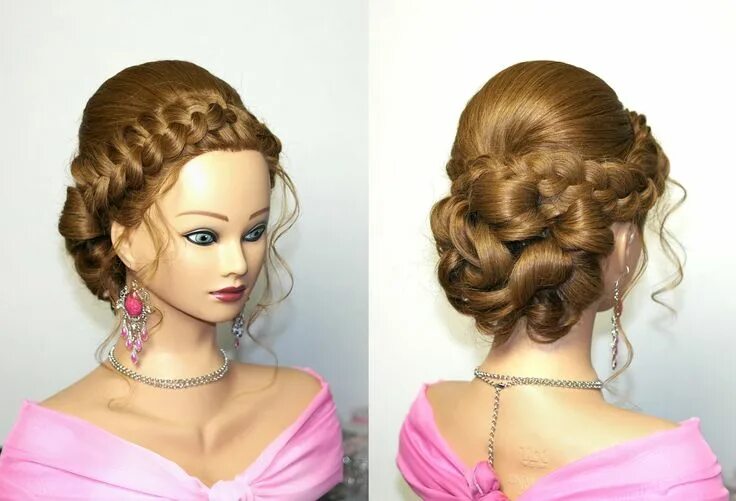 Красивые прически на бал Wedding prom updo. Hairstyle for long hair Prom hairstyles for long hair, Long h