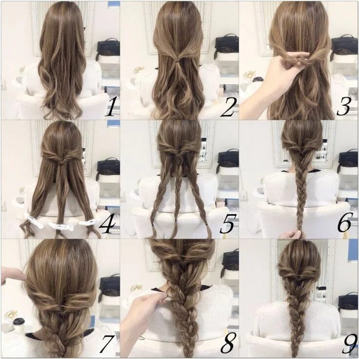 Красивые прически на длинные быстро 10 Modern Hairstyles for Long Hair