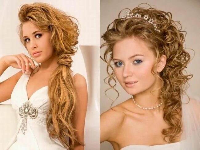 Красивые прически на длинные волосы без челки The most beautiful hairstyles for long hair: images, ideas, lessons Curls for lo