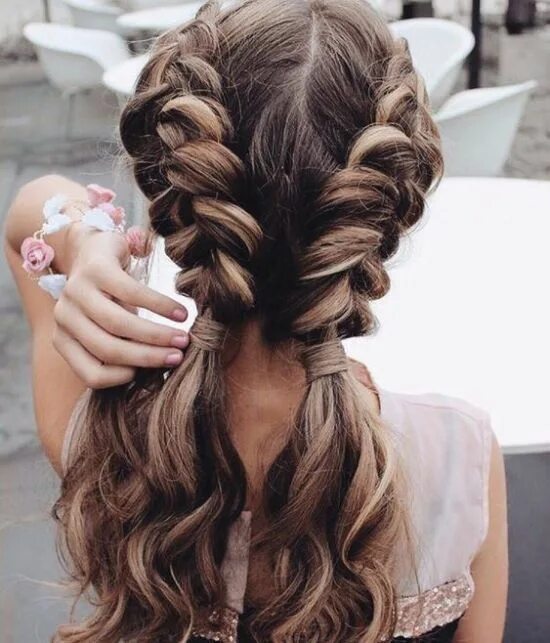 Красивые прически на длинные волосы для девушек 8 Glamorous Hairstyles To Pull Off This Spring - Society19 Braids for long hair,
