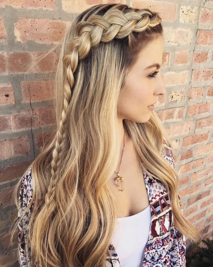 Красивые прически на длинные волосы подростку 20 Long Hairstyles You Will Want to Rock Immediately! Long hair styles, Thick ha