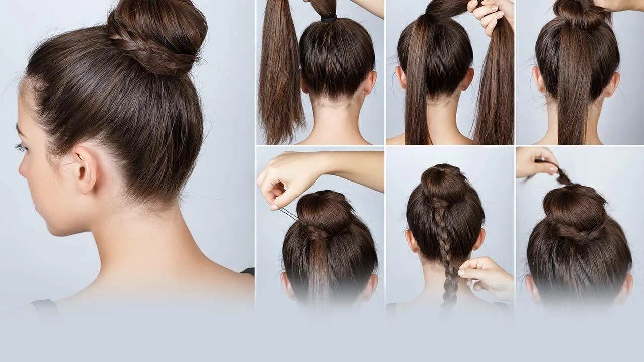 Красивые прически на длинные волосы со шпильками 10 Step by Step Hairstyle Tutorials for Easy Hairdos - L’Oréal Paris