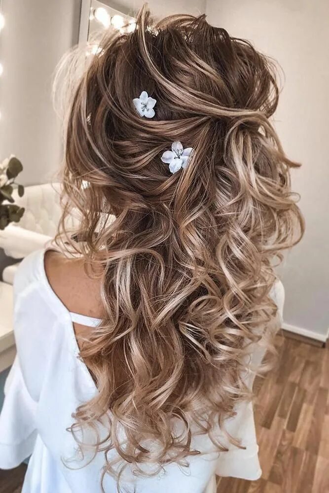 Красивые прически на длинные волосы выпускной Summer Wedding Hairstyles Ideas For Modern Brides 2023 Guide Medium hair styles,