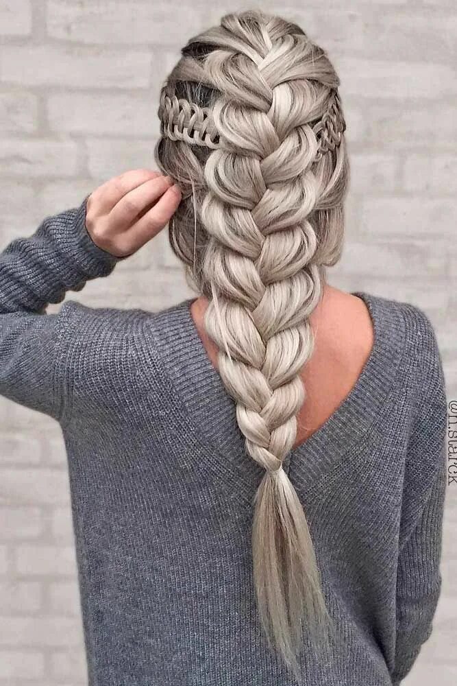 Красивые прически на длинные заплетенные 11 Different Types of Braids to Amaze Everyone Hair styles, Gorgeous braids, Bra