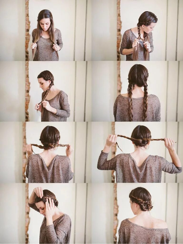 Красивые прически на гулянку Pin en Hair