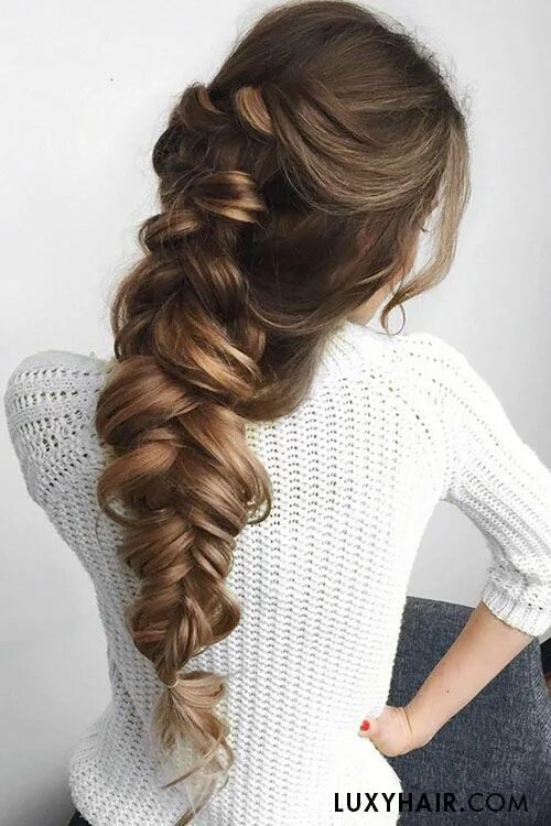 Красивые прически на густые волосы Hair - Haare Long hair styles, Pretty braided hairstyles, Short hair styles