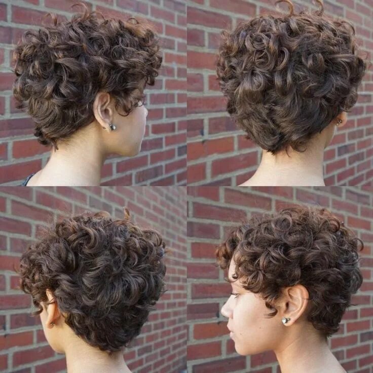 Красивые прически на короткие волосы кудрявые 60 Most Delightful Short Wavy Hairstyles for 2024 Curly pixie hairstyles, Short 