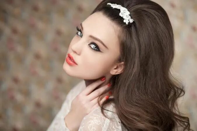 Красивые прически на лице Картинки по запросу макияж в стиле стиляг Wedding makeup for brown eyes, Trendy 