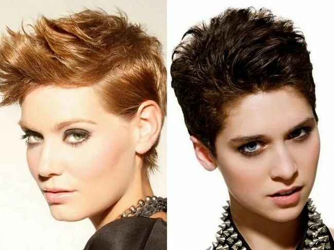 Красивые прически на очень короткие волосы Pin on стрижки Cool hairstyles, Long hair styles, Hair styles