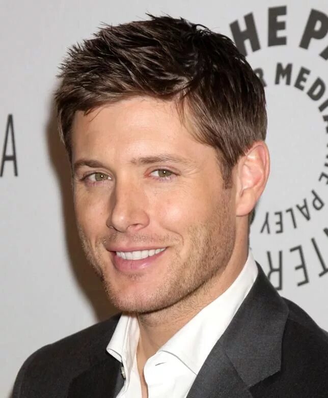 Красивые прически на овальное лицо мужские older brother dean winchester jensen ackles ... Cool hairstyles for men, Boys ha