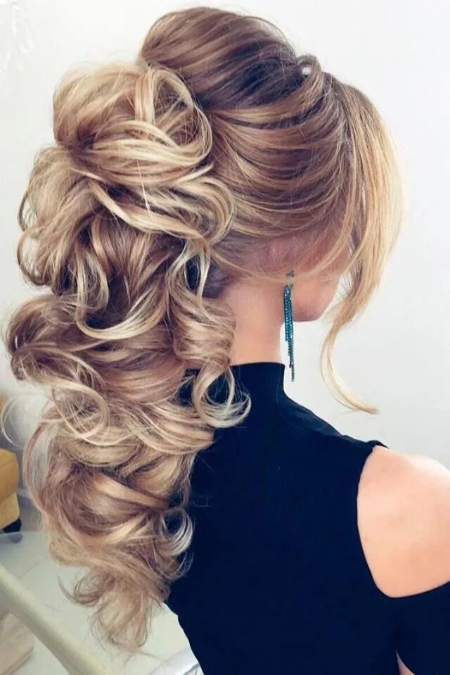 Красивые прически на праздник на длинные #fashion #hairstyle #beautifulhair #красивыепрически #идеипричесок #плетение# ло