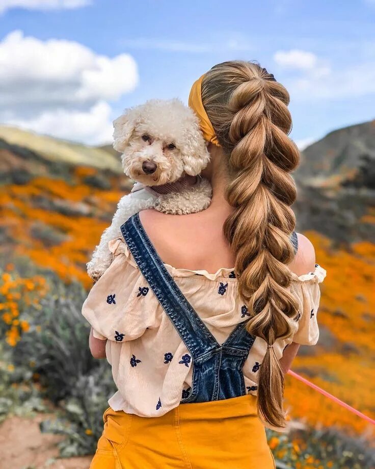 Красивые прически на прогулку 690 Likes, 80 Comments - NOELLA VAN DE VOORDE (@goldilonglocks) on Instagram: "o
