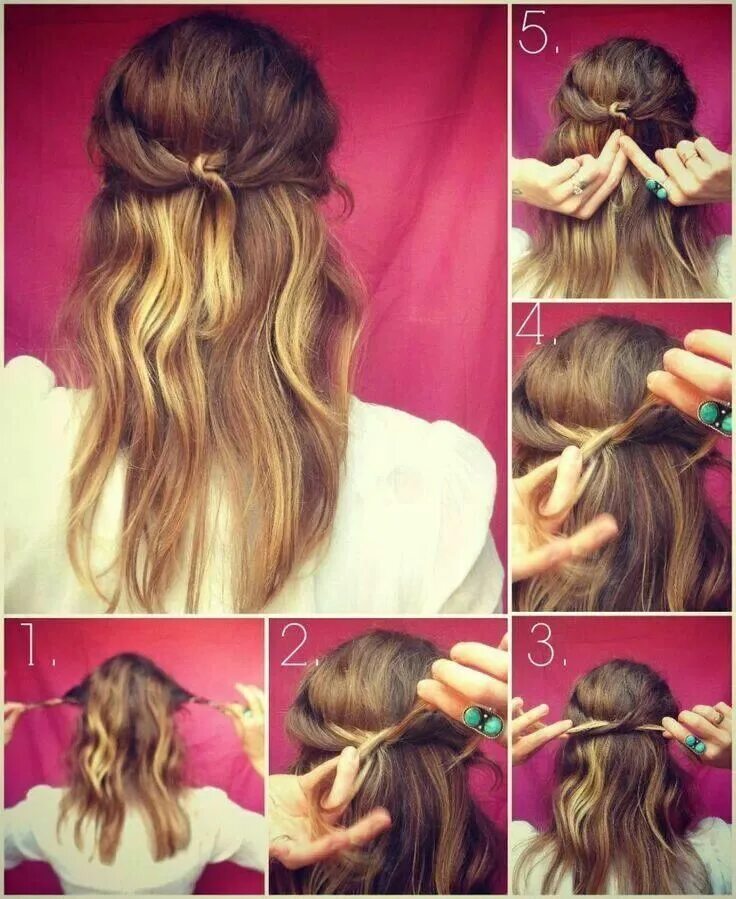 Красивые прически на прогулку легкие Celtic Knot Diy hairstyles, Hair tutorials easy, Up hairstyles
