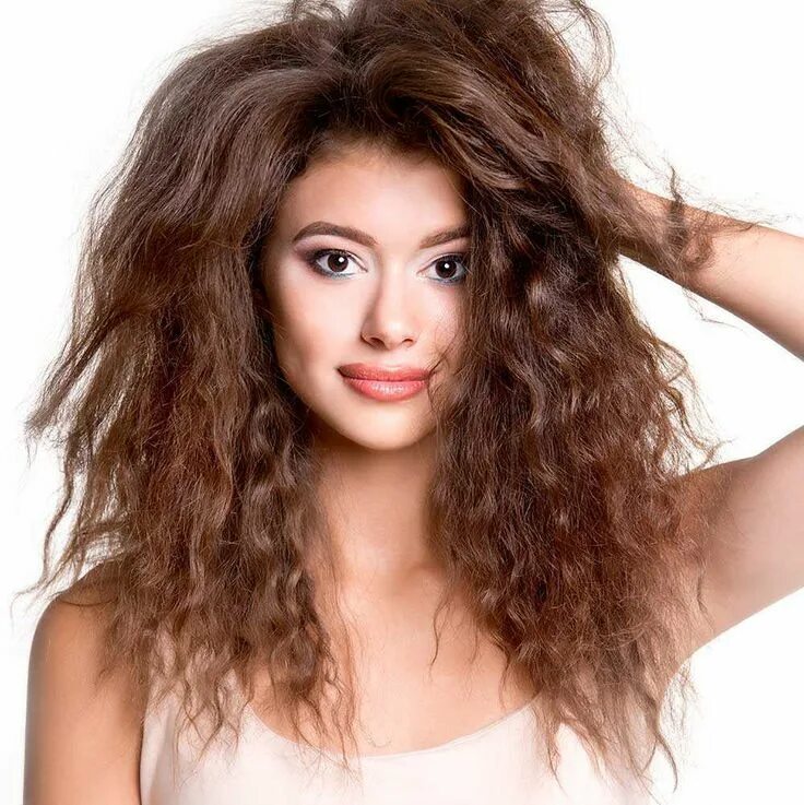 Красивые прически на пушистые волосы Épinglé sur Long hair forever/Capelli lunghi tutta la vita.