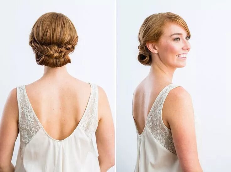 Красивые прически на редкие волосы 3 Timeless Bridal Updos You Can Actually DIY Diy wedding hair, Cool braid hairst