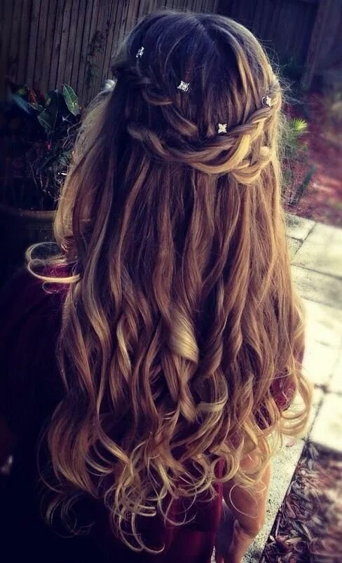 Красивые прически на русые волосы Perfect Side Braid & Bun (Hair and Beauty Tutorials) (With images) Curls for lon