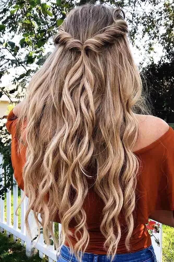 Красивые прически на русые волосы 48 Fresh Spring Hairstyles to Try NowHaircut ideas, Hairstyles, Hair #Fresh #hai